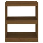 Libreria/Divisorio Miele 60x30x71,5 cm Legno Massello di Pino