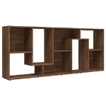 Libreria Rovere Marrone 67x24x161 cm in Legno Multistrato