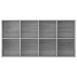 Libreria/Credenza Grigio Sonoma 66x30x130 cm Legno Multistrato