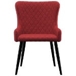 282523 Dining Chairs 2 pcs Burgundy Fabric