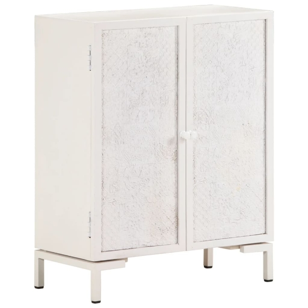 Credenza 60x30x76 cm in Legno Massello di Mango