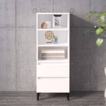 Credenza Bianco 40x36x110 cm in Legno Multistrato