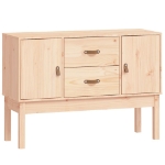 Credenza 110x40x78 cm in Legno Massello di Pino