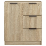 Credenza Rovere Sonoma 60x30x70 cm in Legno Multistrato