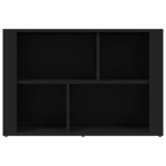 Credenza Nera 80x30x54 cm in Legno Multistrato