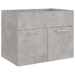 Mobile Sottolavabo Grigio Cemento 60x38,5x46 cm in Truciolato