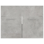 Mobile Sottolavabo Grigio Cemento 60x38,5x46 cm in Truciolato