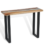 Tavolo Consolle in Teak 100x35x75 cm