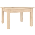 Tavolino da Salotto 45x45x30 cm Legno Massello di Pino