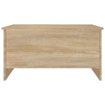 Tavolino Salotto Rovere Sonoma 80x55,5x41,5cm Legno Multistrato