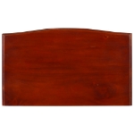 Tavolo Consolle Classico Marrone 50x30x75 cm Massello di Mogano