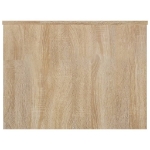 Tavolino Salotto Rovere Sonoma 80x55,5x41,5cm Legno Multistrato