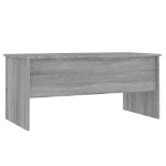 Tavolino Grigio Sonoma 102x50,5x46,5 cm in Legno Multistrato