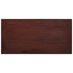 Tavolino Salotto Marrone Classico 100x50x30 cm Legno di Mogano