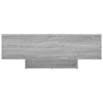 Tavolino da Salotto Grigio Sonoma 85x55x31 cm Legno Multistrato