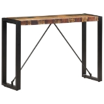 Tavolo Consolle 110x35x76 cm in Legno Massello di Recupero