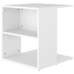 Tavolino Bianco 45x45x48 cm in Legno Multistrato