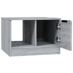 Tavolino da Salotto Grigio Sonoma 50x50x36 cm Legno Multistrato