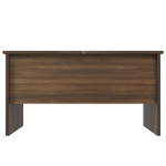 Tavolino Salotto Rovere Marrone 80x50x42,5 cm Legno Multistrato