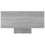 Tavolino da Salotto Grigio Sonoma 85x55x31 cm Legno Multistrato