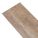 Listoni Pavimento PVC 5,02 m² 2 mm Autoadesivi Legno Slavato