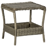 Set Divani da Giardino 3 pz con Cuscini in Polyrattan Marrone