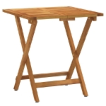 Set da Bistrò Pieghevole 3pz con Cuscini Legno Massello Acacia