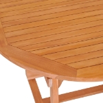 Set da Pranzo 9 pz in Legno Massello di Teak