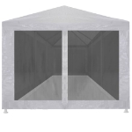 Tenda per Feste con 8 Pareti in Rete 9x3 m