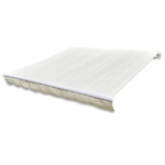 Tendone Parasole in Tela Crema 500x300 cm