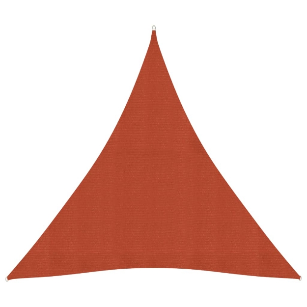 Vela Parasole 160 g/m² Terracotta 4,5x4,5x4,5 m in HDPE