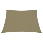 Parasole a Vela in Tela Oxford Quadrato 6x6 m Beige