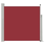 Tenda Laterale Retrattile per Patio 170x300 cm Rosso