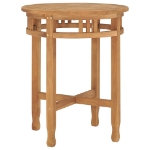 Set da Pranzo da Giardino 3 pz con Cuscini in Legno di Teak