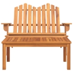 Set da Salotto Giardino Adirondack 2pz Legno Massello di Acacia