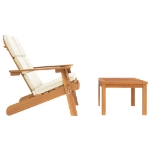 Set Salotto da Giardino Adirondack 2pz Legno Massello di Acacia