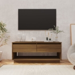 Mobile TV Rovere Marrone 102x41x44 cm in Truciolato