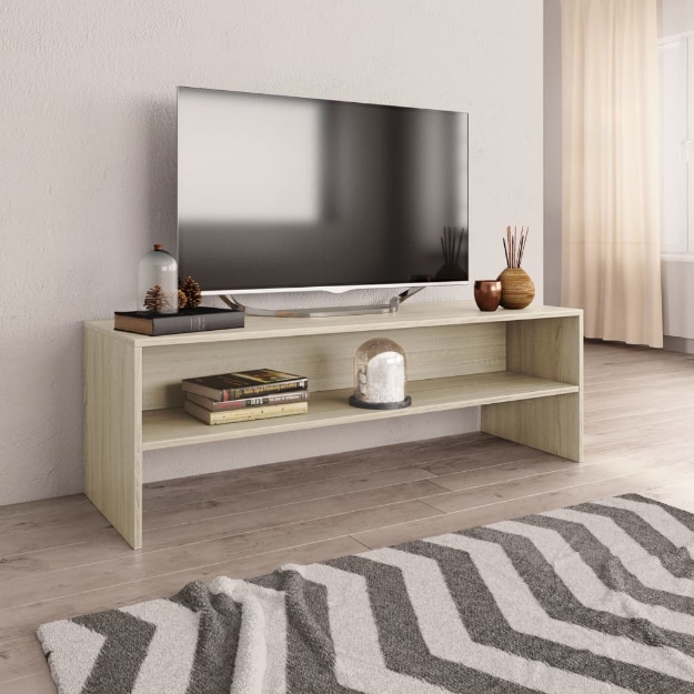 Mobile TV Rovere Sonoma 120x40x40 cm in Truciolato