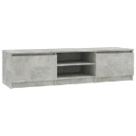 Mobile TV Grigio Cemento 140x40x35,5 cm in Truciolato