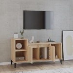 Mobile per TV Rovere Sonoma 100x35x55 cm Legno Multistrato