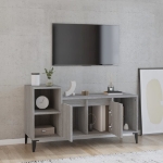 Mobile TV Grigio Sonoma 100x35x55 cm in Legno Multistrato