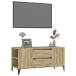 Mobile Porta TV Rovere Sonoma 102x44,5x50 cm Legno Multistrato