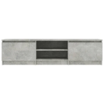 Mobile TV Grigio Cemento 140x40x35,5 cm in Truciolato