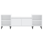 Mobile Porta TV Bianco 160x35x55 cm in Legno Multistrato