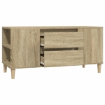 Mobile Porta TV Rovere Sonoma 102x44,5x50 cm Legno Multistrato