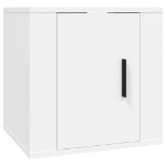 Set di Mobili Porta TV 7 pz Bianco in Legno Multistrato