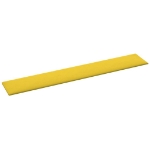 Pannelli Murali 12 pz Giallo Scuro 90x15 cm Tessuto 1,62 m²