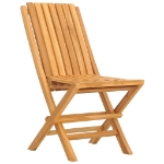 Sedie da Giardino Pieghevoli 2pz 47x47x89cm Legno Massello Teak