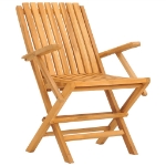 Sedie da Giardino Pieghevoli 6pz 61x67x90cm Legno Massello Teak