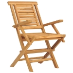 Sedie da Giardino Pieghevoli 6pz 56x63x90cm Legno Massello Teak